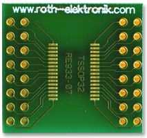 TSSOP-32 -> RM 2,54 Adapter Platine