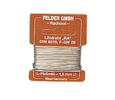 Ltzinn   10g  1.0mm Sn60%,Pb40 FELDER