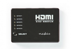 HDMI Umschalter 5Fach Ultra HD 1080p 60Hz 3D