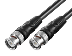 BNC-Verbindungskabel 3m Stecker -> Stecker 50Ohm