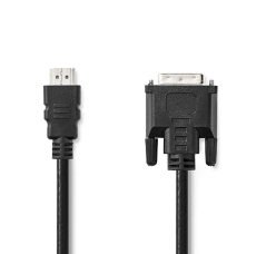 HDMI auf DVI Kabel 2m Stecker - Stecker 24+1