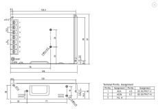 Netzgert 12VDC 8.5A 100W Einbaunetzteil Industrieausfhrung