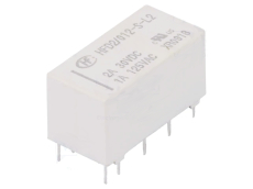 Relais 12VDC 2xUM 3A/30V bistabil 2 Spulen