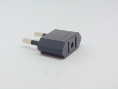 Reisestecker USA Buchse auf Europa-Stecker