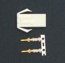 Tamiya Stecker 2pol. Minivergoldet