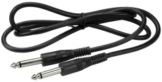 Klinkenkabel Klinkenstecker 6,3mm -> Klinkenstecker 6,3mm Mono 1,2m