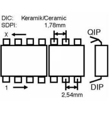 CD4002 Dual 4-Input NORGate CMOS IC