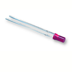 LED 3mm rot V320P flach LEUCHTDIODE