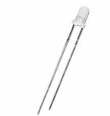 LED 3mm weiss 3500 mcd diffus 3,1V 20mA 60°