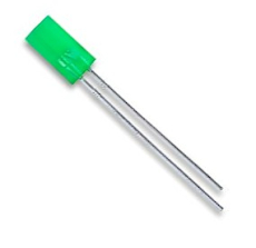 LED Symbol 5x2.5 grün Rechteck 568mn 4mcd 10mA
