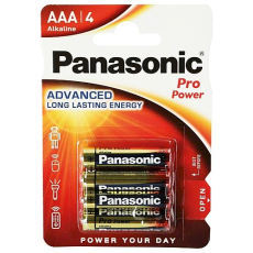 Batterie Micro 4 St. Panasonic Alkaline 4-er Pack