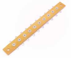 Lötleiste einreihig 500mm x 12mm RM8mm