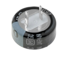 1F 5,5V Goldcap RM5mm Ø20.5x7.6mm radial