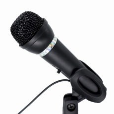 Mikrofon fr PC/Notebook 3,5mm Klinkenstecker mit  Schalter