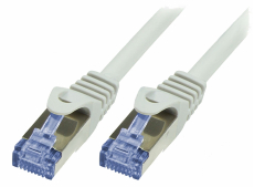 Patchkabel 2m KAT6A S/FTP geschirmt grau