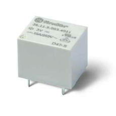 Relais 6VDC 1xUM 10A 250V 5pin Type 3611 FINDER