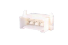 Flachsteckergehäuse 8 polig für 6,3 Faston Stecker