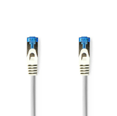 Patchkabel 10m CAT6a S/FTP geschirmt grau