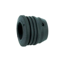 LED Fassung 5mm schwarz Neopren