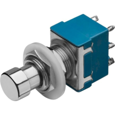 Fußtaster 2xUM Ø12mm 125VAC 4A / 250VAC 2A
