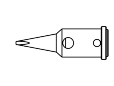 Lötspitze 1.0mm meißelförmig für Ersa Gaslöter Independent 75