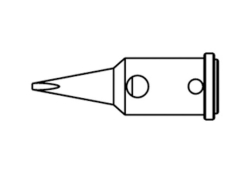 Ltspitze    1.0mm  meielfrmig  fr Ersa  Gaslter   Independent 75