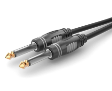 Instrumentenkabel 6m 2x Klinkenstecker 6,3mm Mono