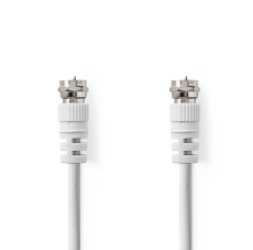 Sat Anschlußkabel 2xF-Stecker 2m weiß