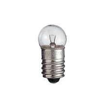 E10 6V 100mA Kugelform DM=11,5mm L=24mm 0,6W