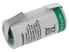 Batterie Lithium 3,6V 2/3A LS17330CNR SAFT mit Lötfahnen