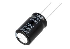 100uF/200V radial 16x31 ELKO 105°C