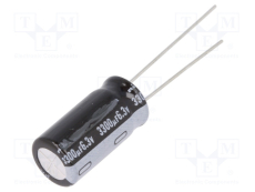 3300uF/6,3V radial 10x20 ELKO 105°
