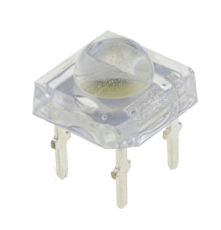 Led Superflux weiß 27lm 90mA 2.9V 120° 7.6x7.6mm