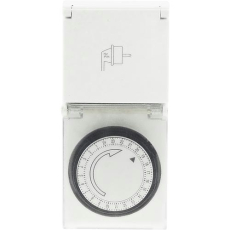 Schaltuhr mechanisch IP44 mit Kinderschutz