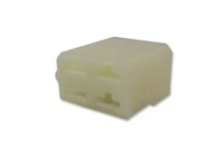 Flachsteckhülsengehäuse 4pol. für 6,3 Faston