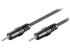 Klinkenkabel 2,5mm Stereo Klinkenstecker ->Klinkenstecker 1.5m