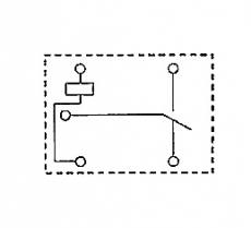 Relais 3VDC  1xUM  10A/250V    5pin    Type 36.11.9.003.4011