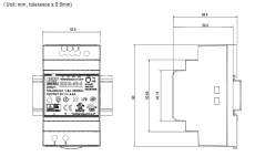 Netzgert    12VDC    4.5A    54W    fr    Hutschiene HDR-60-12 MEAN WELL