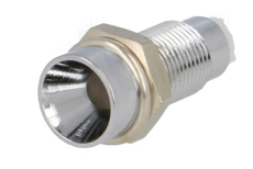 LED Fassung 3mm Innenreflektor Chrom Meta