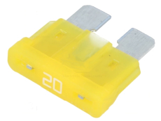 20A 32V KFZ-Stecksicherung gelb