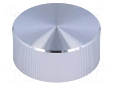 Drehknopf 28x16mm 6mm Achse Alu