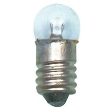 E10 12V 0.1A Kugelform DM=11mm L=24mm 1,2W