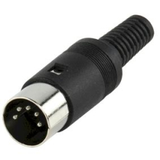 DIN STECKER DS5 5pol 180