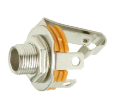 KLINKENBUCHSE 6.3mm Stereo lötbar +1Öffner