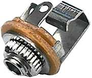 KLINKENBUCHSE 3.5mm Mono lötbar