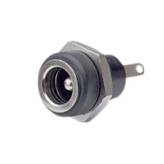 DC-Buchsen 2,4/0,7mm zentralbefestigt
