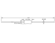 2.2uH HF Drossel  1,0A  0,25E