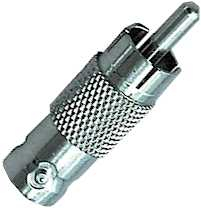 ADAPTER BNC-Kupplg./Cynch-Steck.