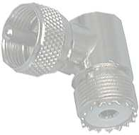 PL-Adapter(UHF) Stecker-Kupplung Winkel