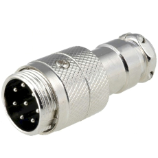 CB Kabelstecker 8pol. für Mikrofone männlich
